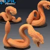 Miniature<Basilisk Set - Miniature Marvels: Airplane Models & Painted Dice