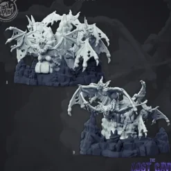 Miniature<Bats - Miniature Marvels: Airplane Models & Painted Dice