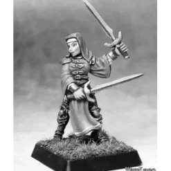 Miniature<Battle Nun, Crusader Adept: Warlord RPR 14672 - Miniature Marvels: Airplane Models & Painted Dice