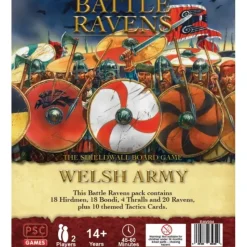 Board Game<Battle Ravens: Welsh Army Pack PSC RAV002 - Miniature Marvels: Airplane Models & Painted Dice