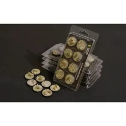 Shop All*Battle Ready Bases - Arid Steppe: Round 32mm (x8) LTG GSG-GGB-ASR32 - Miniature Marvels: Airplane Models & Painted Dice