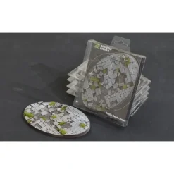 Shop All*Battle Ready Bases - Temple: Oval 170mm (x1) LTG GSG-GGB-TO170 - Miniature Marvels: Airplane Models & Painted Dice