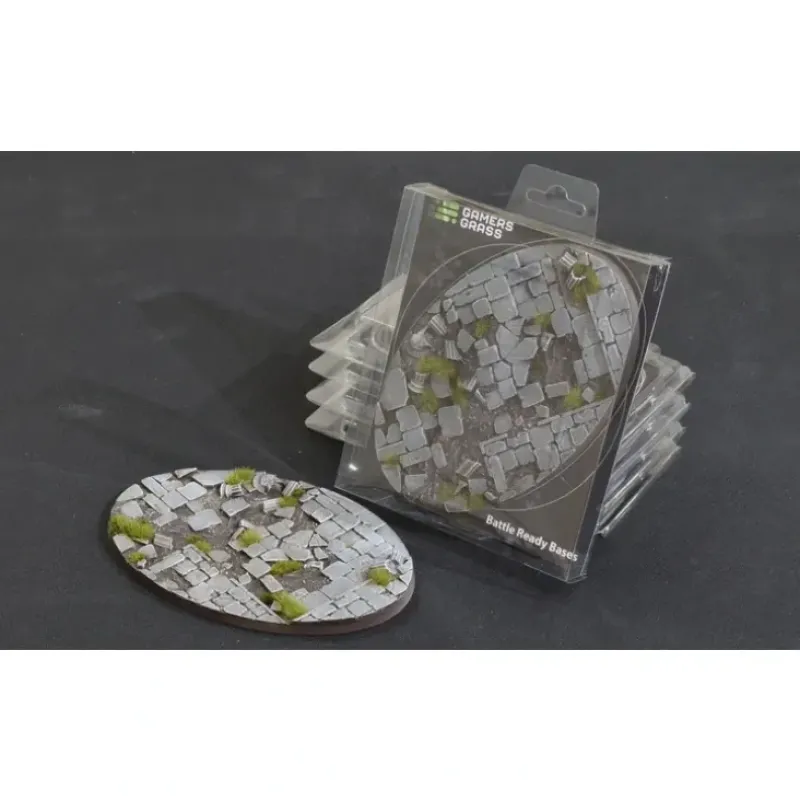 Shop All*Battle Ready Bases - Temple: Oval 170mm (x1) LTG GSG-GGB-TO170 - Miniature Marvels: Airplane Models & Painted Dice