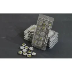 Shop All*Battle Ready Bases - Temple: Round 25mm (x10) LTG GSG-GGB-TR25 - Miniature Marvels: Airplane Models & Painted Dice