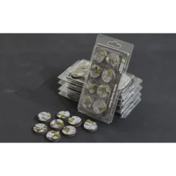 Shop All*Battle Ready Bases - Temple: Round 32mm (x8) LTG GSG-GGB-TR32 - Miniature Marvels: Airplane Models & Painted Dice