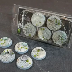 Shop All*Battle Ready Bases - Urban Warfare: Round 40mm (x5) LTG GSG-GGB-UWR40 - Miniature Marvels: Airplane Models & Painted Dice