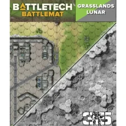 Shop All*BattleTech: Battle Mat: Grasslands Lunar - Miniature Marvels: Airplane Models & Painted Dice