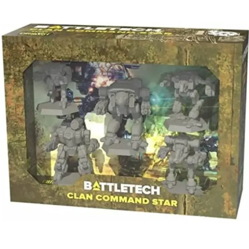 Shop All*Battletech: Clan Command Star: Force Pack - Miniature Marvels: Airplane Models & Painted Dice