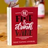 Egpull<"Be Fine and Drink Wine" Wine Tasting Journal Hardcover Book - Novelty Gift - Miniature Marvels: Airplane Models & Painted Dice
