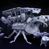 Miniature<Beetle Beast - Miniature Marvels: Airplane Models & Painted Dice