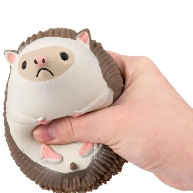 Egpull<BIG SQUISHY HEDGEHOG - Squish Squeezable Stress Cute Figure Toy - Archie McPhee - Miniature Marvels: Airplane Models & Painted Dice