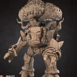 Miniature<Big Treant - Miniature Marvels: Airplane Models & Painted Dice
