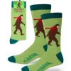 Egpull<BIGFOOT Socks - Sasquatch Men's Crew Dress Socks Unisex - Archie McPhee - Miniature Marvels: Airplane Models & Painted Dice