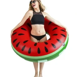 Egpull<BigMouth - Giant 4 FT Watermelon Slice Inflatable Swimming Pool Float Raft Tube - Miniature Marvels: Airplane Models & Painted Dice