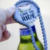 Egpull<Bike Chain Bottle Opener - Live to Ride ~ BMX Cycling Bicycle Racing Skater Fans - Miniature Marvels: Airplane Models & Painted Dice