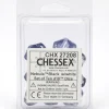 Dice<Black / White: Nebula d10 Dice Set (10's) CHX 27208 - Miniature Marvels: Airplane Models & Painted Dice