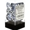 Dice<Black / White: Nebula 12d6 16mm Dice Set CHX 27608 - Miniature Marvels: Airplane Models & Painted Dice