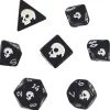Shop All*Black Oak Workshop - Black Death - Black Death 7 Set of Dice - Miniature Marvels: Airplane Models & Painted Dice