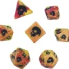 Shop All*Black Oak Workshop - Black Death - Cinderskull 7 Set of Dice - Miniature Marvels: Airplane Models & Painted Dice