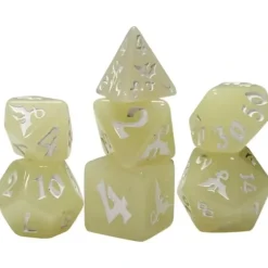 Shop All*Black Oak Workshop - Dragons - Moonglow 7 Set of Dice - Miniature Marvels: Airplane Models & Painted Dice