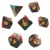 Shop All*Black Oak Workshop - Kitty Clacks - Lucky 7 Set of Dice - Miniature Marvels: Airplane Models & Painted Dice