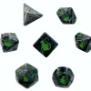 Shop All*Black Oak Workshop - Kitty Clacks - Trixie 7 Set of Dice - Miniature Marvels: Airplane Models & Painted Dice