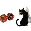 Shop All*Black Oak Workshop - Kitty Clacks - Lucipurr 7 Set of Dice - Miniature Marvels: Airplane Models & Painted Dice