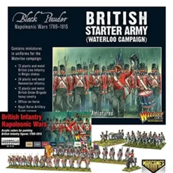 Shop All*Black Powder - Napoleonic British: British Starter Army (Waterloo Campaign) & Vallejo Paint Set - Miniature Marvels: Airplane Models & Painted Dice