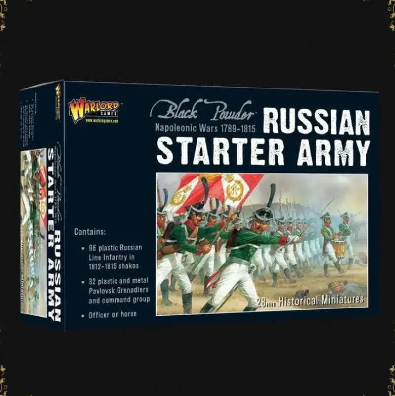 Shop All*Black Powder - Napoleonic Russians: Russian Starter Army - Miniature Marvels: Airplane Models & Painted Dice