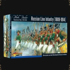 Shop All*Black Powder - Napoleonic Russians: Russian Line Infantry (1809 - 1814) - Miniature Marvels: Airplane Models & Painted Dice