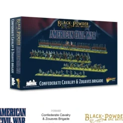 Shop All*Black Powder Epic Battles - American Civil War: Confederate Cavalry & Zouaves Brigade - Miniature Marvels: Airplane Models & Painted Dice