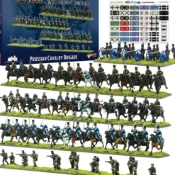 Shop All*Black Powder Epic Battles - Waterloo: Prussian Cavalry Brigade - Miniature Marvels: Airplane Models & Painted Dice