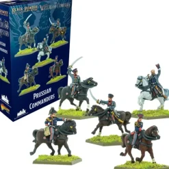 Shop All*Black Powder Epic Battles - Waterloo: Prussian Commanders - Miniature Marvels: Airplane Models & Painted Dice