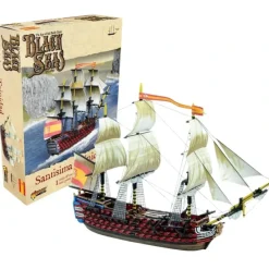 Shop All*Black Seas - Spanish Fleet: Santisima Trinidad (1770 - 1830) - Miniature Marvels: Airplane Models & Painted Dice
