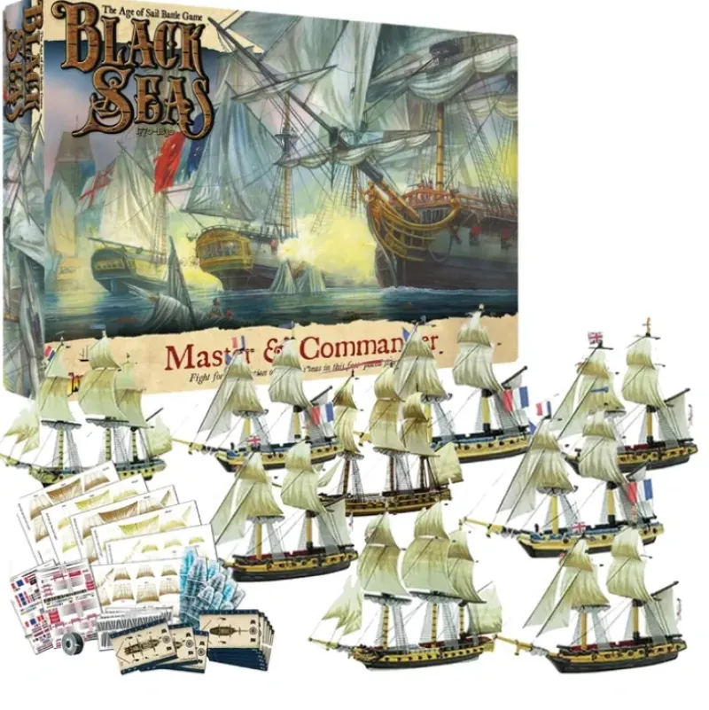 Shop All*Black Seas Complete Bundle - Miniature Marvels: Airplane Models & Painted Dice