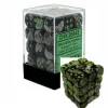 Dice<Black with White: Opaque d10 Dice Set (10's) CHX 26208 - Miniature Marvels: Airplane Models & Painted Dice