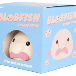 Egpull<BLOBFISH Squeeze Stress Fish - Cute Ugly Funny Fidget Soft Squish Toy Gift - Miniature Marvels: Airplane Models & Painted Dice