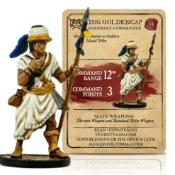 Shop All*Blood & Plunder: King Golden Cap FGD 0062 - Miniature Marvels: Airplane Models & Painted Dice