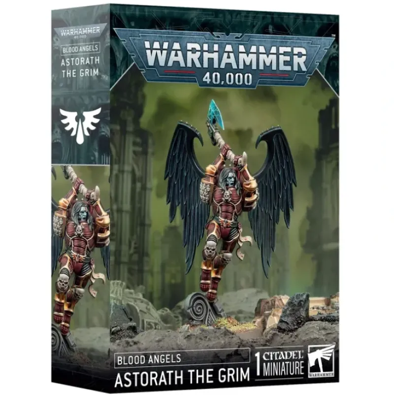 Shop All*BLOOD ANGELS: ASTORATH THE GRIM - Miniature Marvels: Airplane Models & Painted Dice