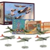 Shop All*Blood Red Skies - Imperial Japan: Aichi D3A 'Val' & Nakajima B5N 'Kate' Squadron - Miniature Marvels: Airplane Models & Painted Dice