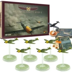 Shop All*Blood Red Skies - Luftwaffe: BF-109 E Squadron - Miniature Marvels: Airplane Models & Painted Dice