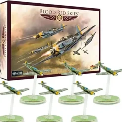 Shop All*Blood Red Skies - Luftwaffe: Messerschmitt Bf 109G Squadron - Miniature Marvels: Airplane Models & Painted Dice