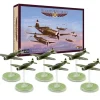 Shop All*Blood Red Skies - US Air Force: Republic P-47 Thunderbolt Squadron - Miniature Marvels: Airplane Models & Painted Dice