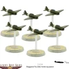 Shop All*Blood Red Skies: Reggiane Re.2002 Ariete Squadron - Miniature Marvels: Airplane Models & Painted Dice