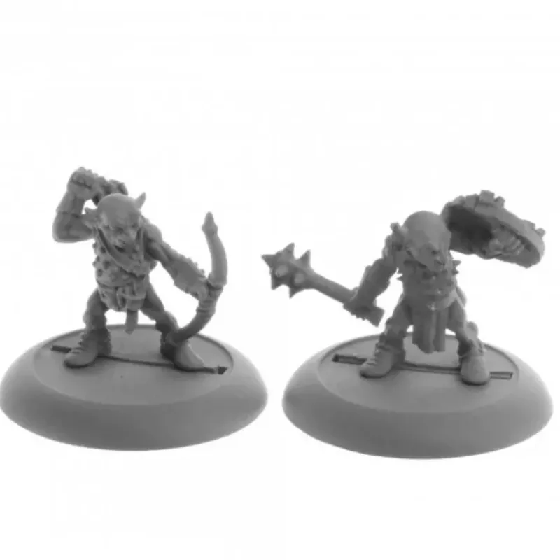 Miniature<Bloodbite Goblins (2): Dark Heaven Legends RPR 04061 - Miniature Marvels: Airplane Models & Painted Dice