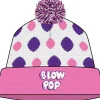 Egpull<BLOW POP Candy Pom Pom Beanie Hat - Pink Retro Trendy Skater Winter Soft Cap - Miniature Marvels: Airplane Models & Painted Dice