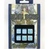 Dice<Blue Rose Dice Set GRR 6504 - Miniature Marvels: Airplane Models & Painted Dice