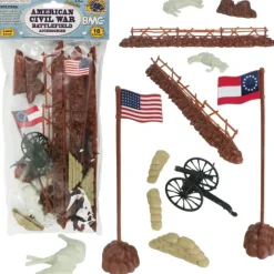 Airplane Model*BMC Toys 99998 American Civil War Battlefield Accessories - Miniature Marvels: Airplane Models & Painted Dice