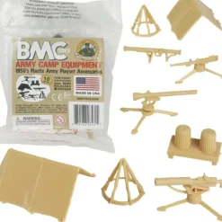 Airplane Model*BMC Toys 48561 Classic Plastic Army Camp Equipment - Miniature Marvels: Airplane Models & Painted Dice