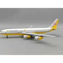 Airplane Model*B-Models B-342-001 1:200 Royal Brunei Airlines Airbus A340-212 V8-001 - Miniature Marvels: Airplane Models & Painted Dice